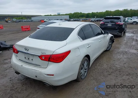 2017 Infiniti Q50 3.0T Premium from USA, damaged, VIN JN1EV7AR4HM837046